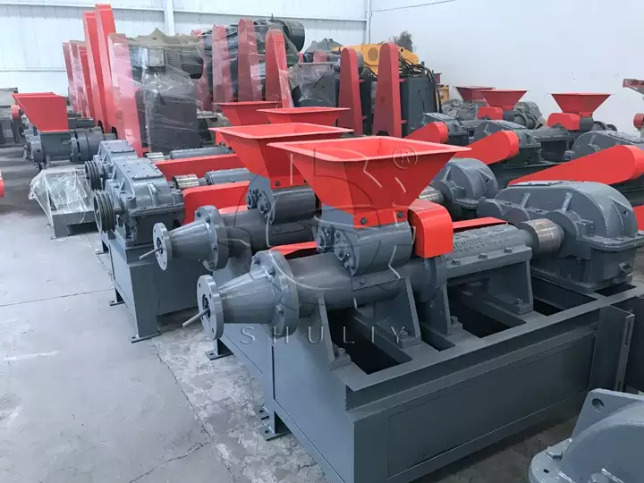 charcoal briquette extruder machine in stock