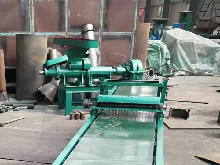 charcoal machine with rolling cutter