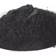 carvão em pó
