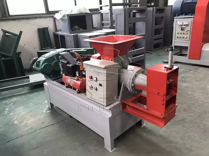 charcoal press machine with automatic cutter