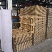 compressed wood pallets