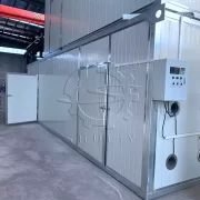 secador elétrico de briquetes de carvão