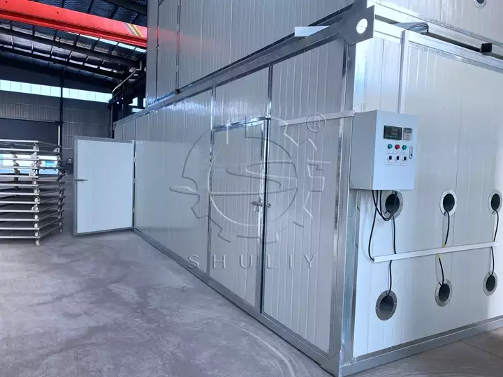 secador electrico de briquetas de carbon