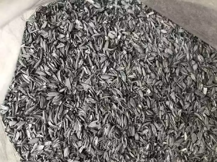 producción de carbón vegetal de cáscara de arroz