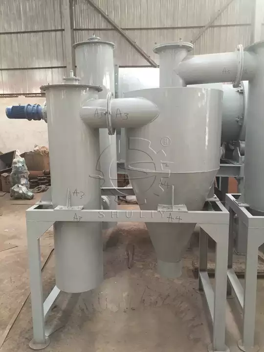 sistema de eliminación de polvo por pulverización de agua