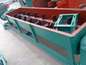 Double-shaft mixer machine