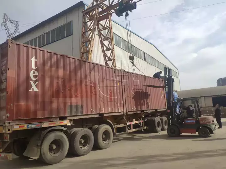 barbecue charcoal briquettes plant for shipment