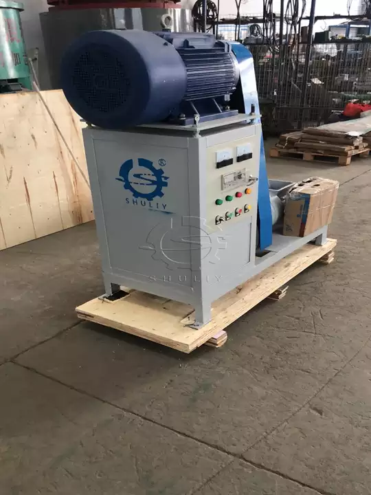 embalagem de máquina de prensa de briquetes de biomassa