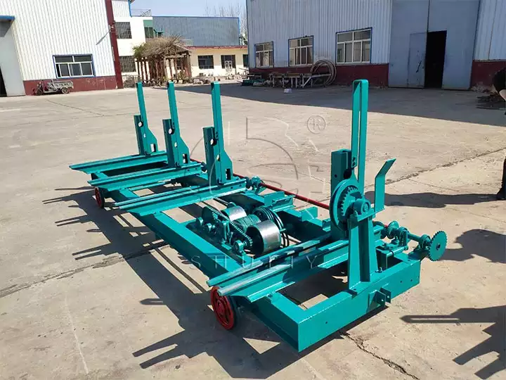 carriage for vertical sawmill