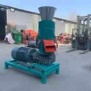 машина для производства кормовых гранул с электроприводом
