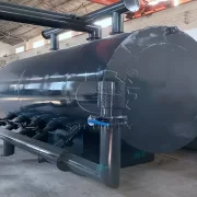heating system of horizontal carbonizer furnace