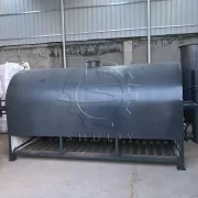 horizontal carbonizer furnace