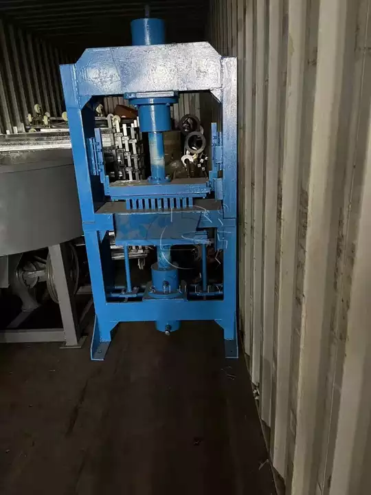 carregamento hidráulico da máquina de carvão shisha
