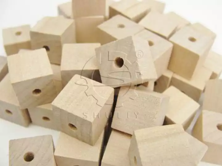blocs de sciure de bois