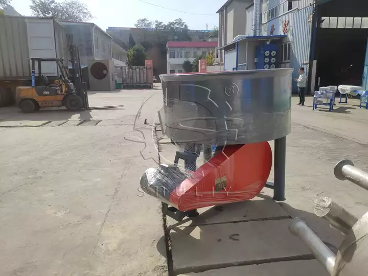 wheel grinding mixer machine