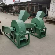 wood crusher machine with upper outlet