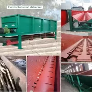 componentes da máquina para descascar toras de madeira