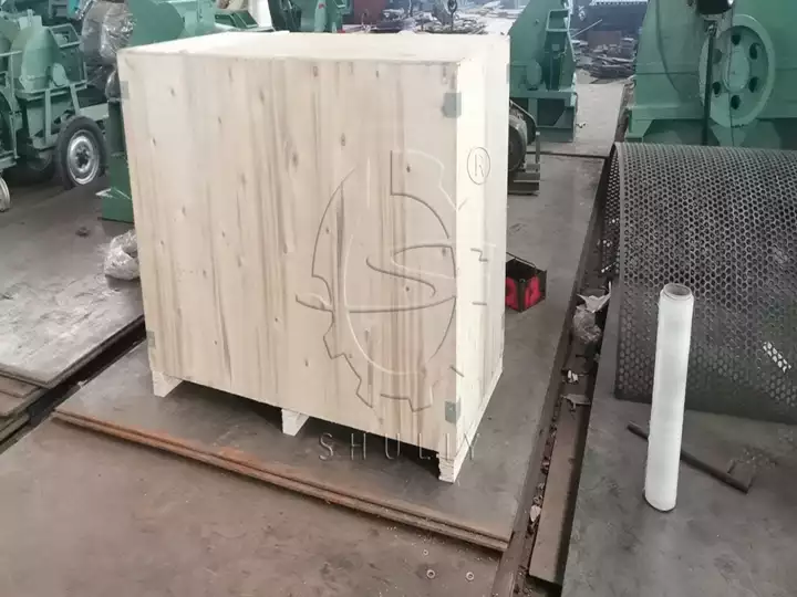ماكينة نشارة الخشب جاهزة للشحن