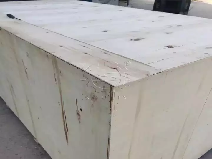 Экструдер для производства древесноугольных брикетов готов к доставке