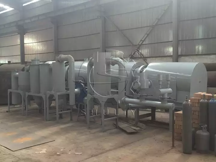 machine de fabrication de charbon de coco