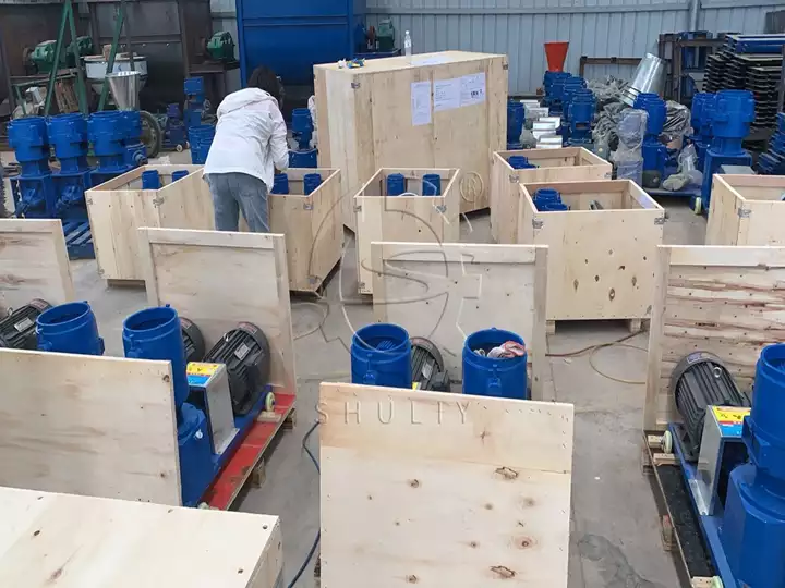 feed pellet mills ready to pack