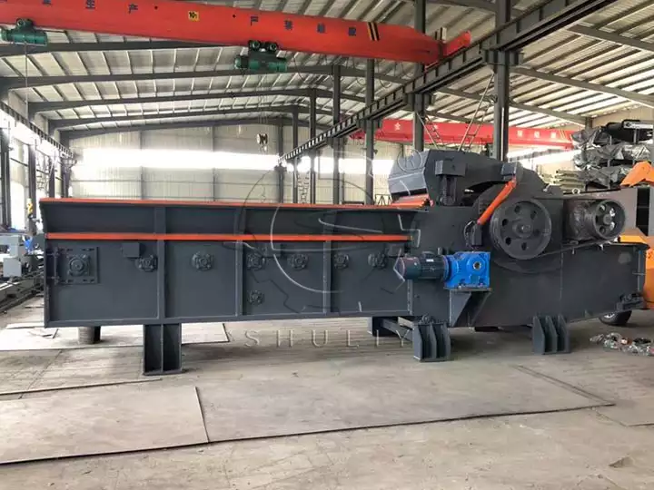 pallet crushing machine