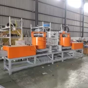 Máquina para fabricar bloques de paletas de madera de aserrín