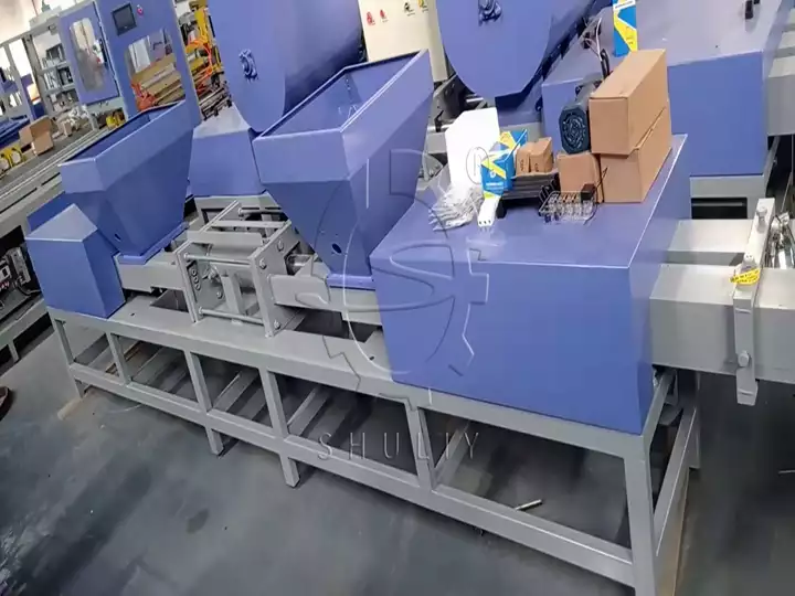 sawdust block making machine
