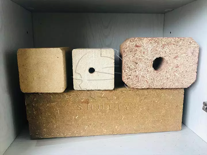 blocos de paletes de madeira