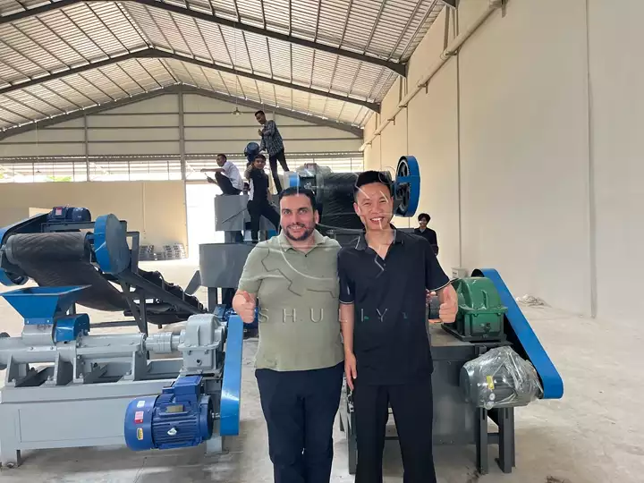 install charcoal production line in Indonesia