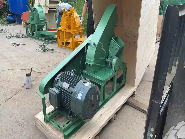 disc type wood chipper