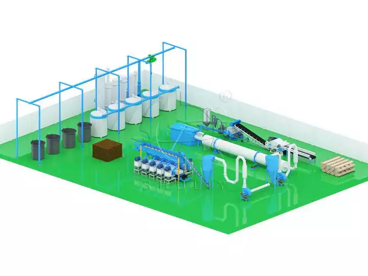 máquina para fabricar biocarbón
